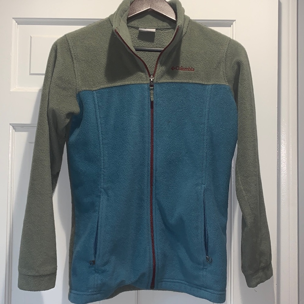 Columbia zip up sweatshirt size L